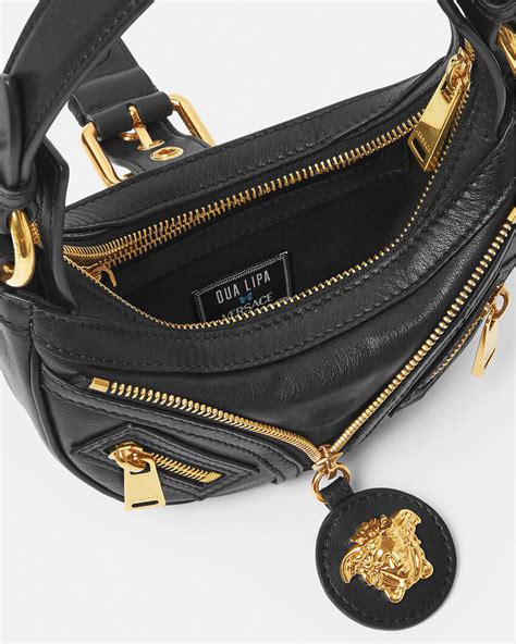 versace collection handtasche grün|Versace hobo bags.